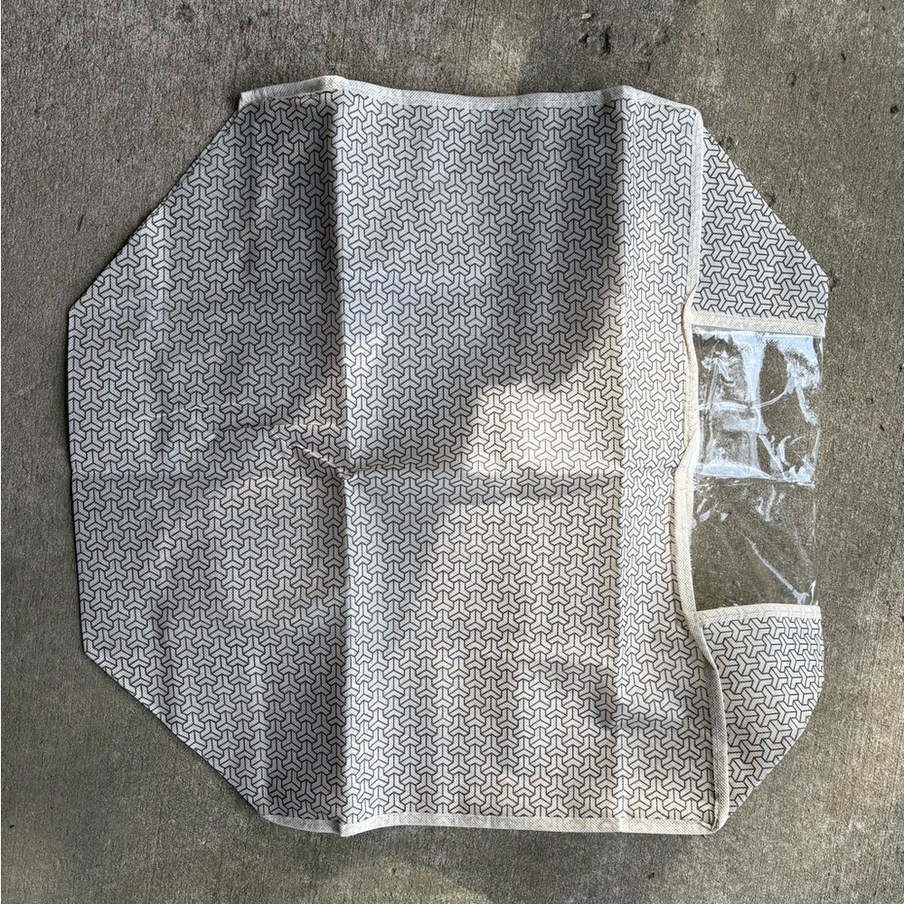 PATTERNED LINENS/ BLANKETS/ BEDDING STORAGE BAG